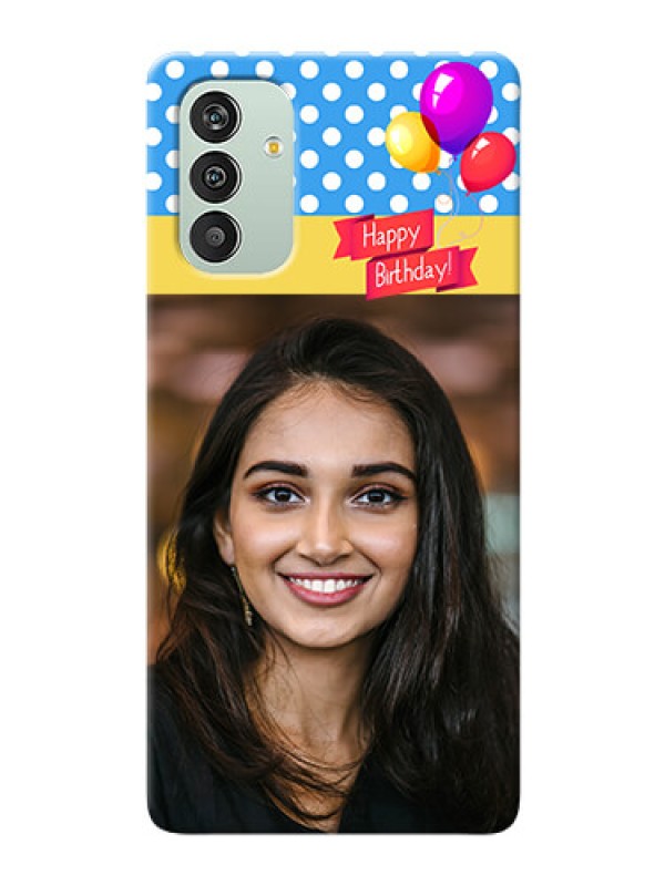 Custom Galaxy A04s custom mobile back covers: Happy Birthday Design