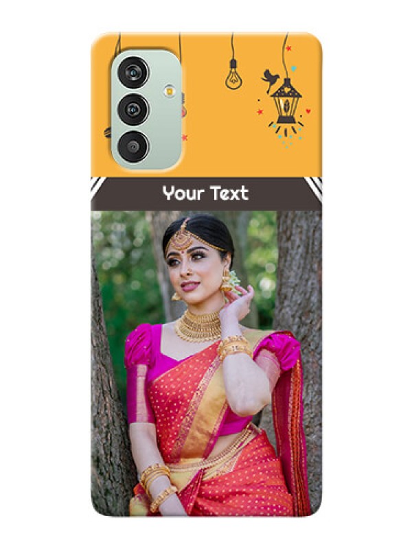 Custom Galaxy A04s custom back covers with Family Picture and Icons 