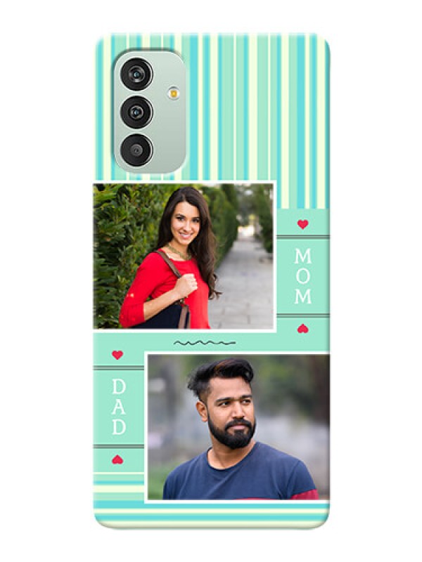 Custom Galaxy A04s custom mobile phone covers: Mom & Dad Pic Design