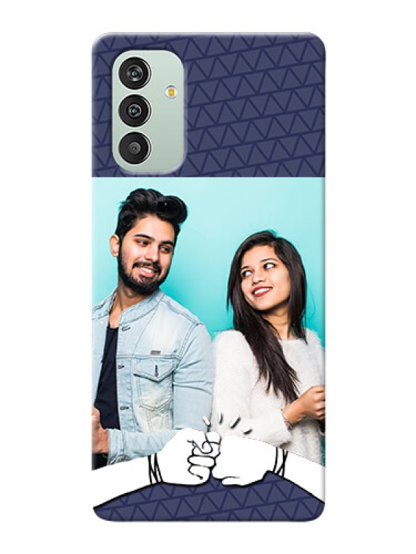 Custom Galaxy A04s Mobile Covers Online with Best Friends Design 