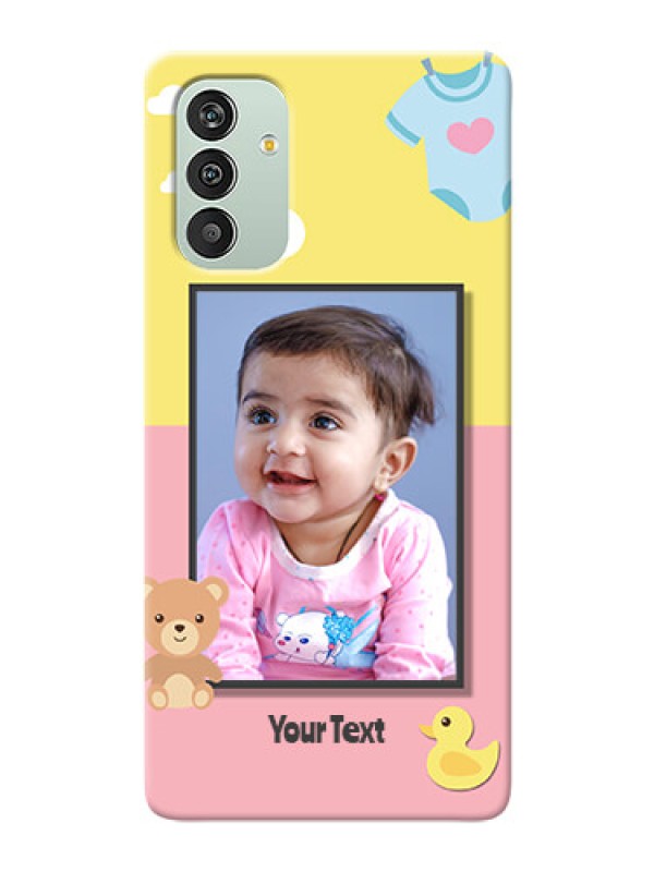 Custom Galaxy A04s Back Covers: Kids 2 Color Design