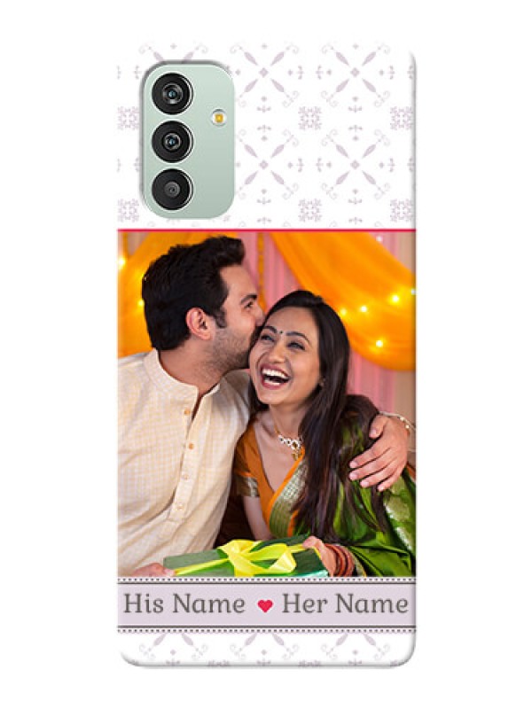 Custom Galaxy A04s Phone Cases with Photo and Ethnic Design