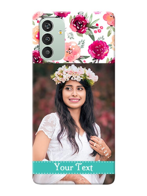 Custom Galaxy A04s Personalized Mobile Cases: Watercolor Floral Design