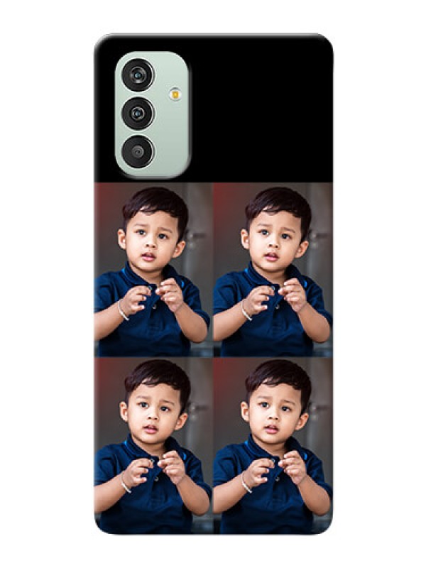 Custom Galaxy A04s 4 Image Holder on Mobile Cover