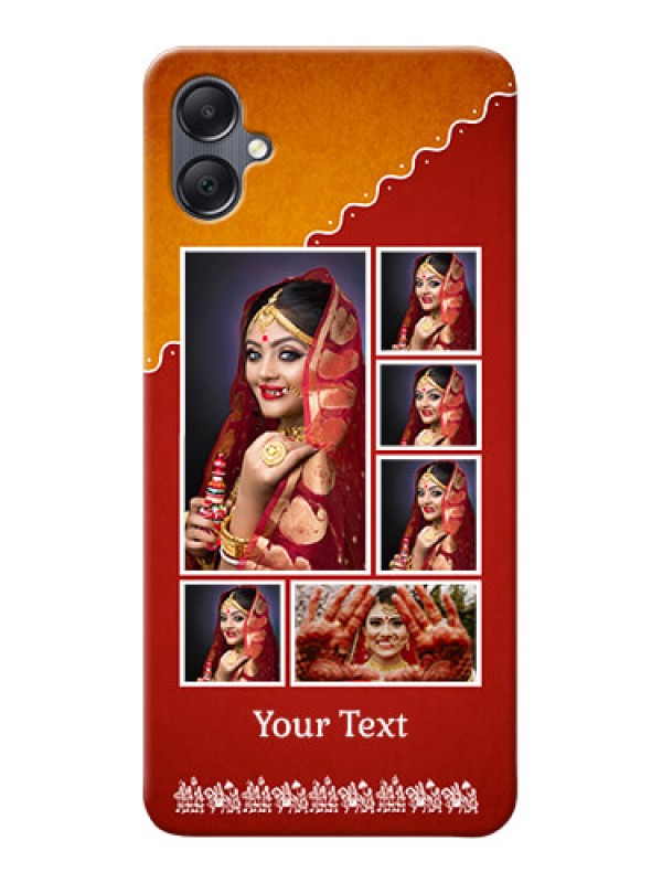 Custom Galaxy A05 customized phone cases: Wedding Pic Upload Design