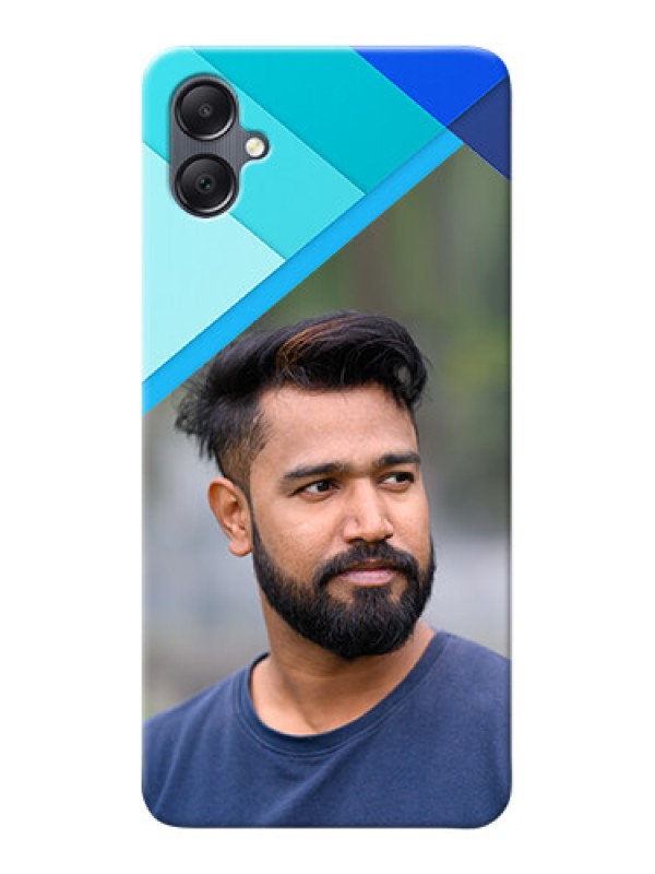 Custom Galaxy A05 Phone Cases Online: Blue Abstract Cover Design
