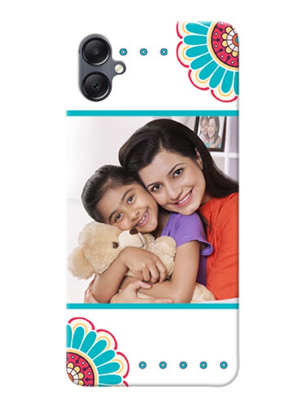 Custom Galaxy A05 custom mobile phone cases: Flower Design