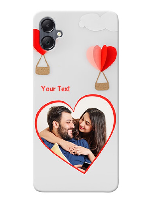 Custom Galaxy A05 Phone Covers: Parachute Love Design