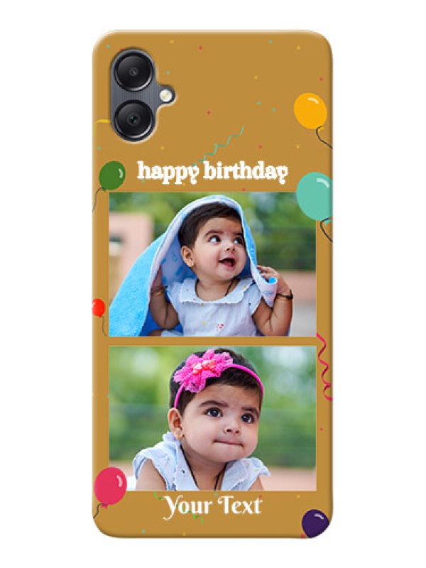 Custom Galaxy A05 Phone Covers: Image Holder with Birthday Celebrations Design