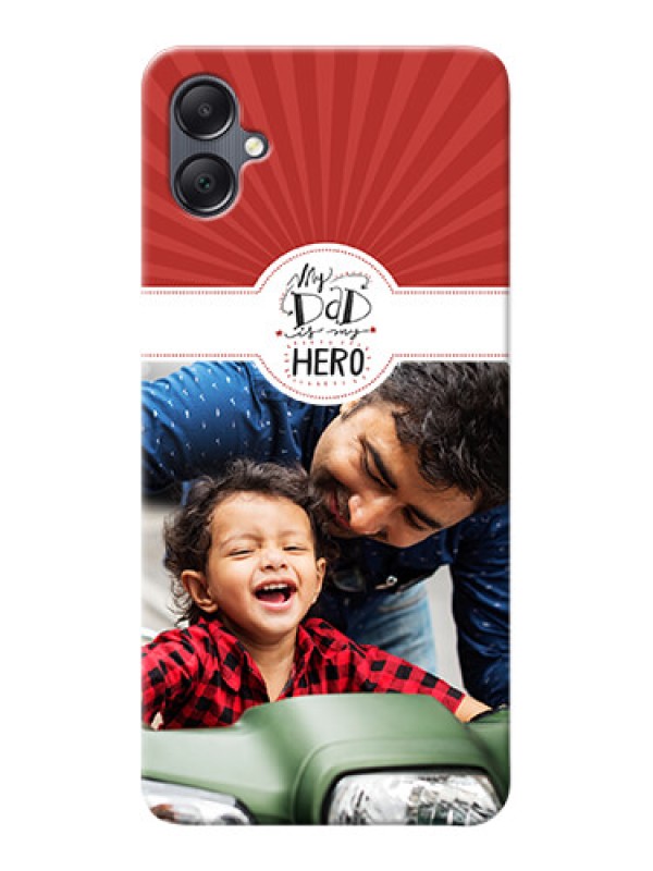 Custom Galaxy A05 custom mobile phone cases: My Dad Hero Design
