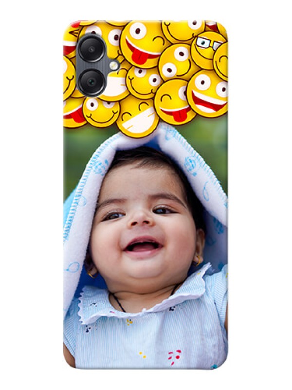 Custom Galaxy A05 Custom Phone Cases with Smiley Emoji Design