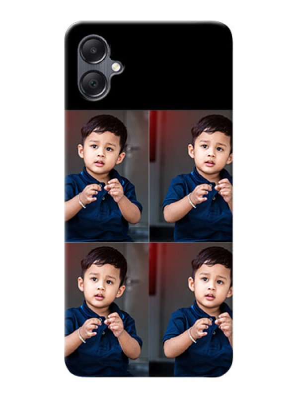 Custom Galaxy A05 4 Image Holder on Mobile Cover