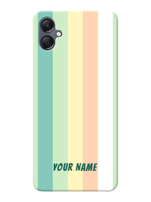 Custom Galaxy A05 Photo Printing on Case with Multiwithcolour Stripes Design