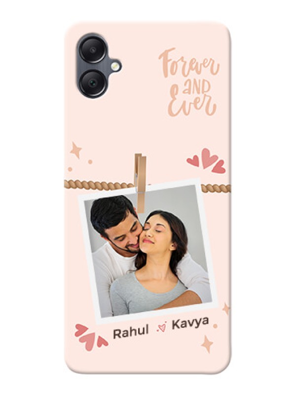 Custom Galaxy A05 Custom Phone Case with Forever and ever love Design