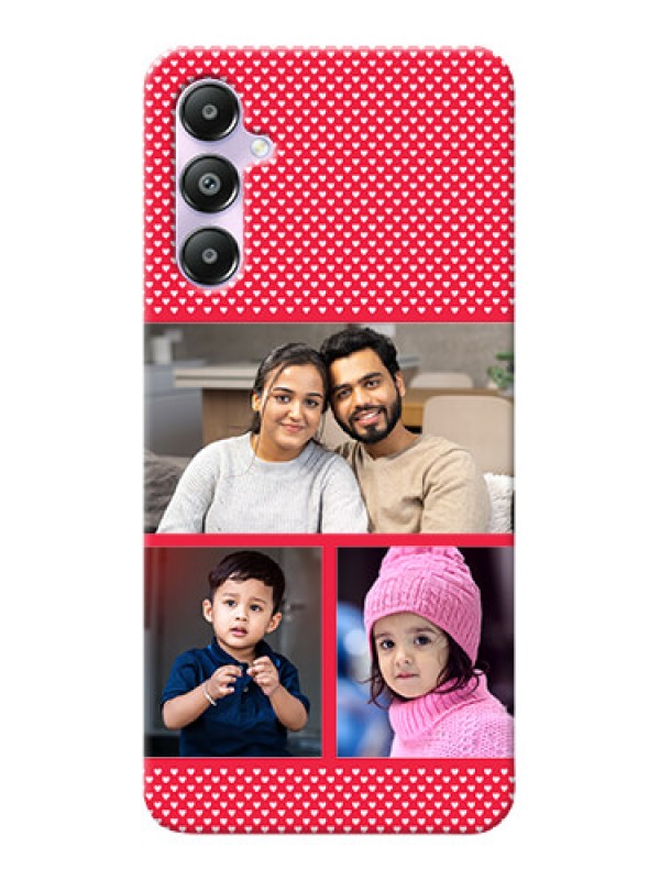 Custom Galaxy A05s mobile back covers online: Bulk Pic Upload Design