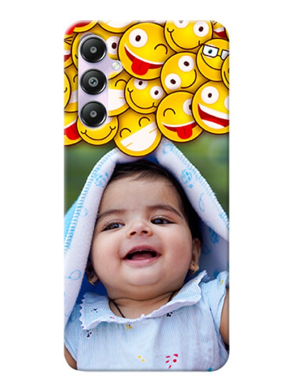 Custom Galaxy A05s Custom Phone Cases with Smiley Emoji Design