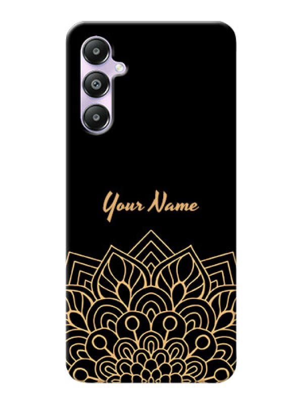 Custom Galaxy A05s Custom Phone Case with Golden mandala Design