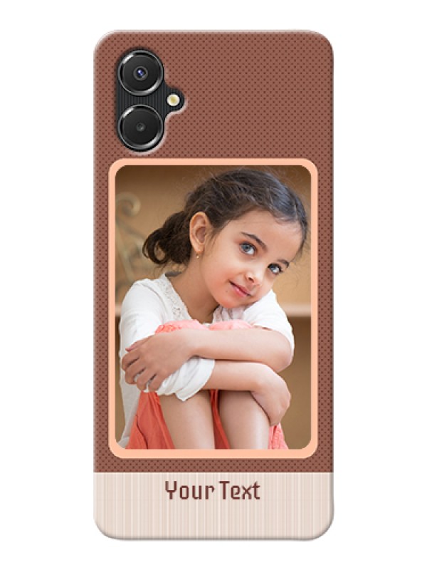 Custom Galaxy A06 Custom Hard Phone Case - Simple Pic Upload Design