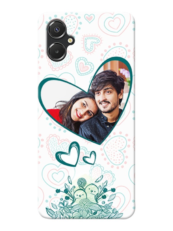 Custom Galaxy A06 Custom Hard Phone Case - Premium Couple Design
