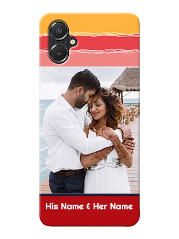 Custom Galaxy A06 Custom Hard Phone Case - Colorful Case Design