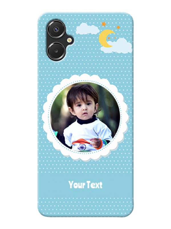 Custom Galaxy A06 Custom Hard Phone Case - Violet Pattern Design