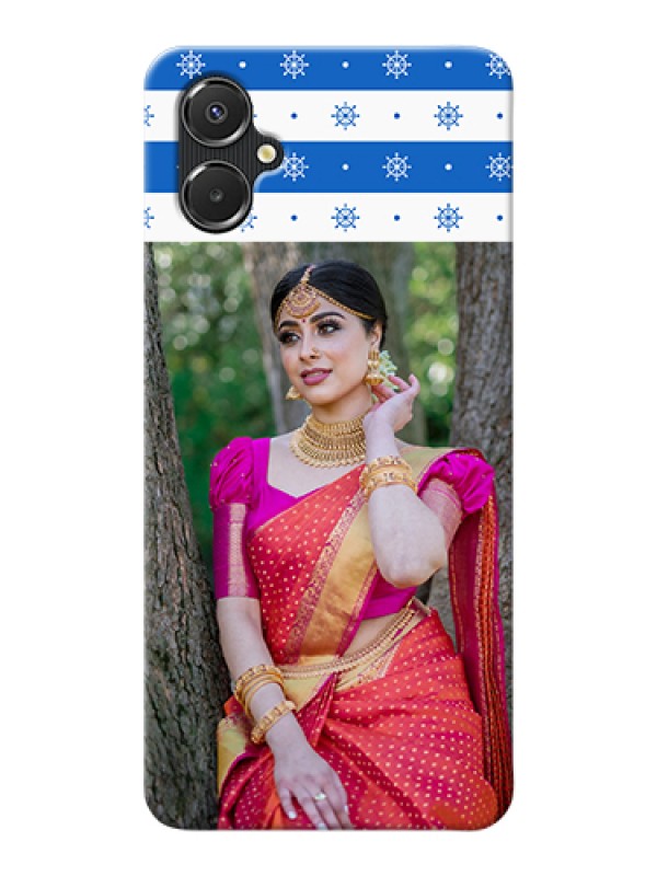 Custom Galaxy A06 Custom Hard Phone Case - Snow Pattern Design