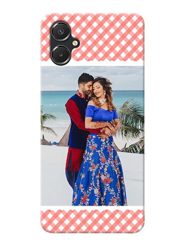 Custom Galaxy A06 Custom Hard Phone Case - Pink Pattern Design