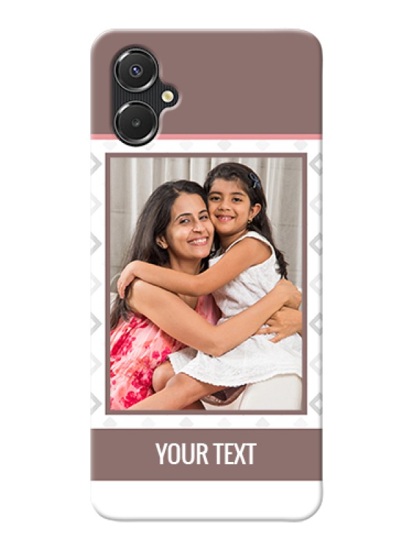 Custom Galaxy A06 Custom Hard Phone Case - Simple Diamond Design