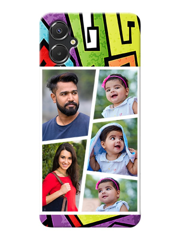 Custom Galaxy A06 Custom Hard Phone Case - Graffiti Pattern Design