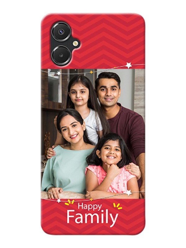 Custom Galaxy A06 Custom Hard Phone Case - Happy Family Design