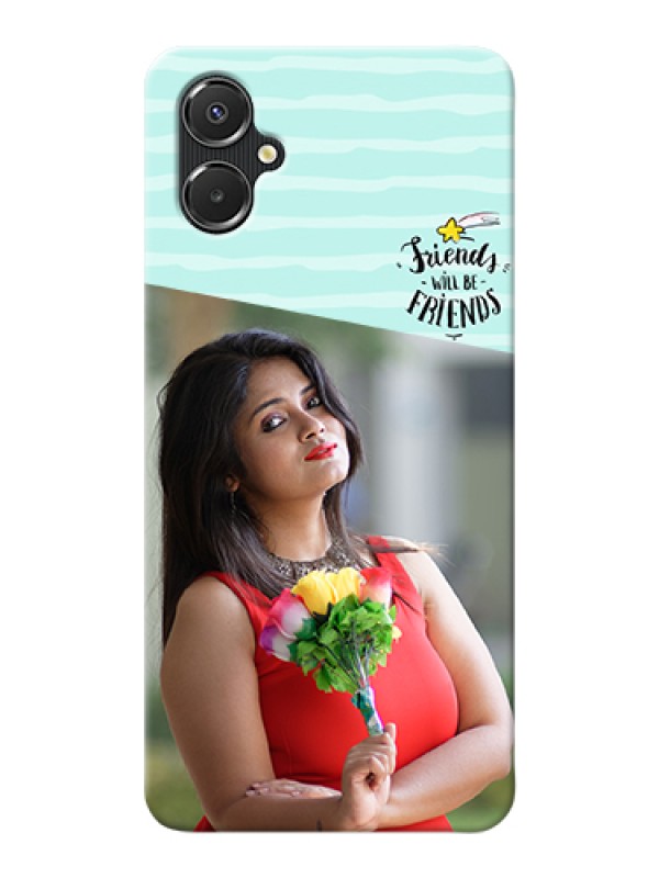 Custom Galaxy A06 Custom Hard Phone Case - Friends Picture Icon Design