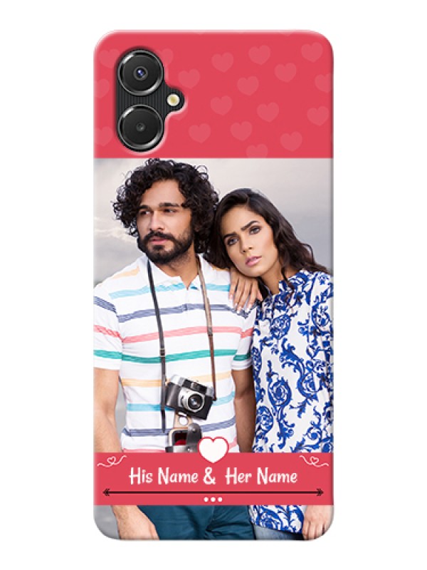 Custom Galaxy A06 Custom Hard Phone Case - Simple Love Design