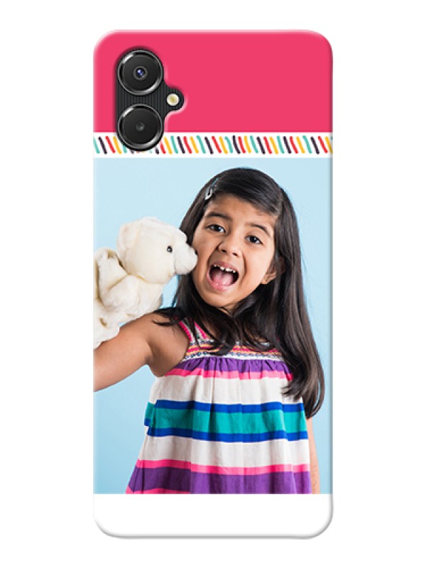 Custom Galaxy A06 Custom Hard Phone Case - Line Art Design