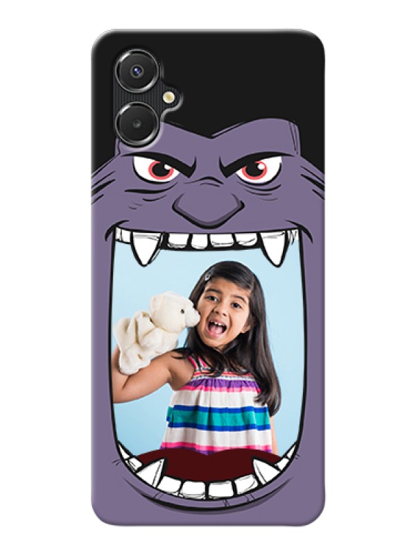 Custom Galaxy A06 Custom Hard Phone Case - Angry Monster Design