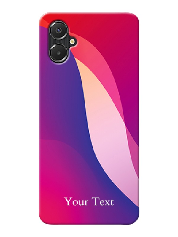 Custom Galaxy A06 Custom Hard Phone Case - Digital Abstract Overlap Design