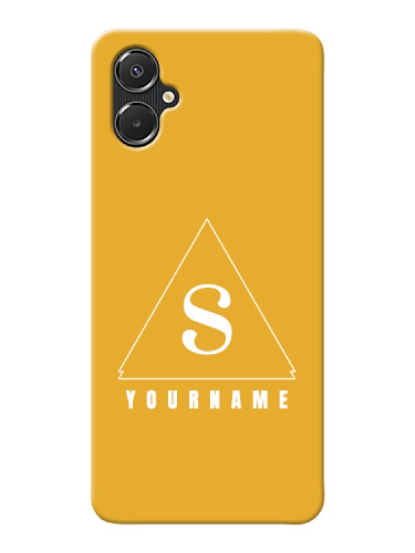 Custom Galaxy A06 Custom Hard Phone Case - Simple Triangle Design