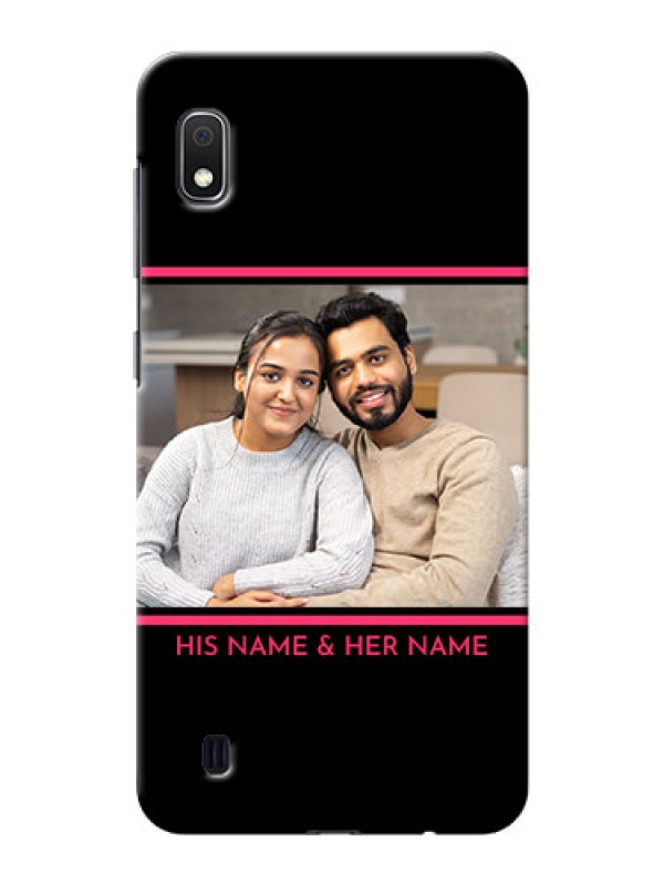 Custom Galaxy A10 Mobile Covers With Add Text Design