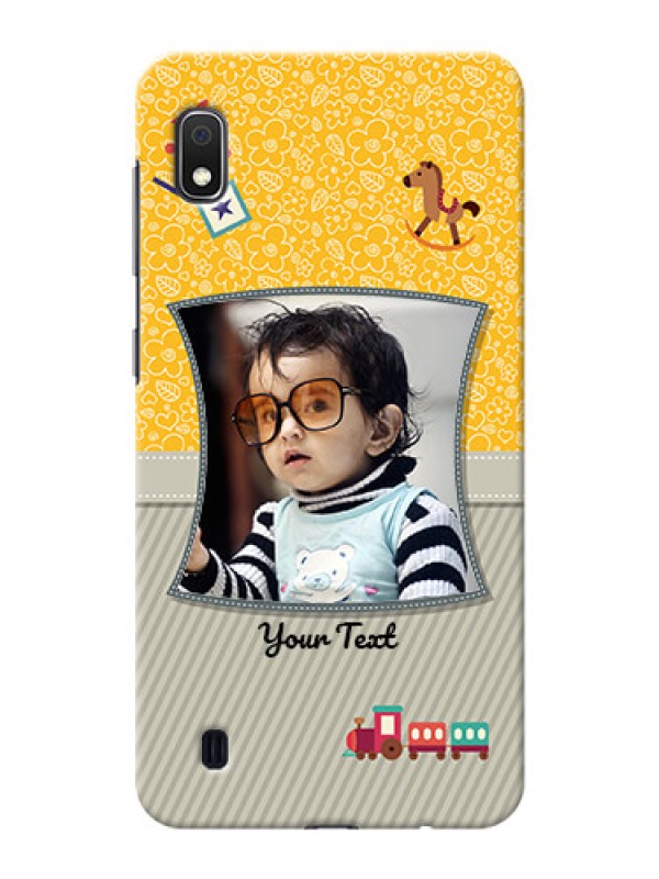 Custom Galaxy A10 Mobile Cases Online: Baby Picture Upload Design