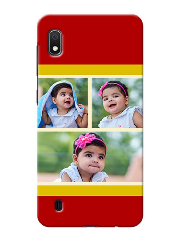 Custom Galaxy A10 mobile phone cases: Multiple Pic Upload Design