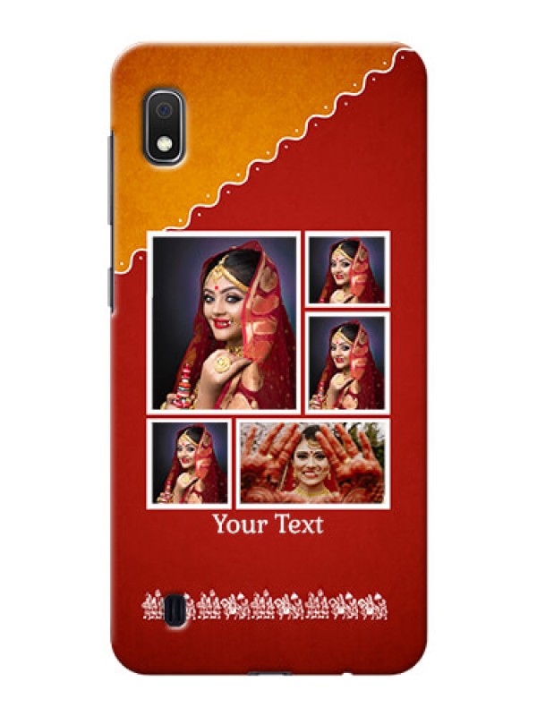 Custom Galaxy A10 customized phone cases: Wedding Pic Upload Design
