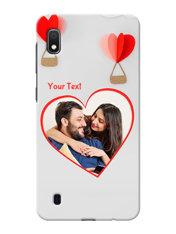 Custom Galaxy A10 Phone Covers: Parachute Love Design