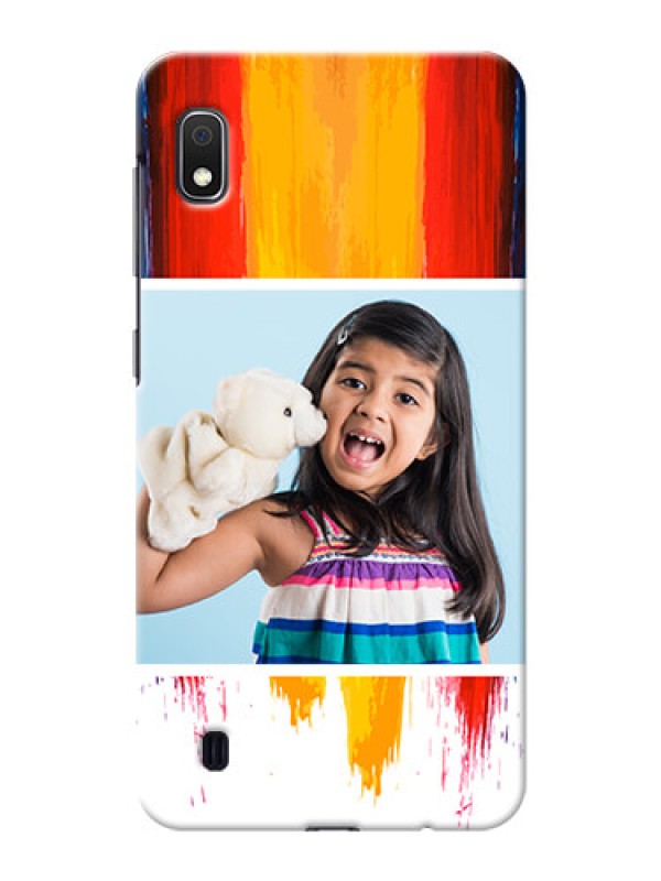 Custom Galaxy A10 custom phone covers: Multi Color Design