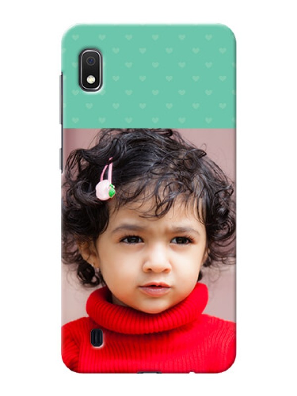 Custom Galaxy A10 mobile cases online: Lovers Picture Design