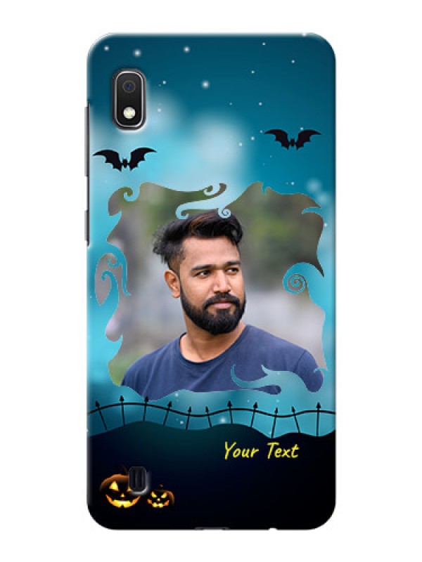 Custom Galaxy A10 Personalised Phone Cases: Halloween frame design