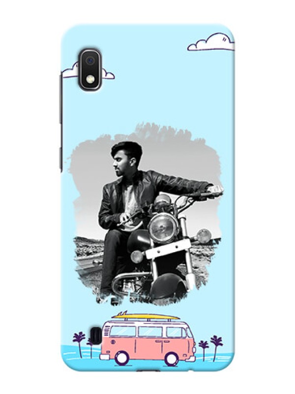 Custom Galaxy A10 Mobile Covers Online: Travel & Adventure Design
