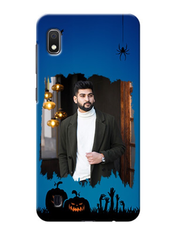 Custom Galaxy A10 mobile cases online with pro Halloween design 