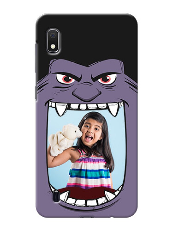 Custom Galaxy A10 Personalised Phone Covers: Angry Monster Design