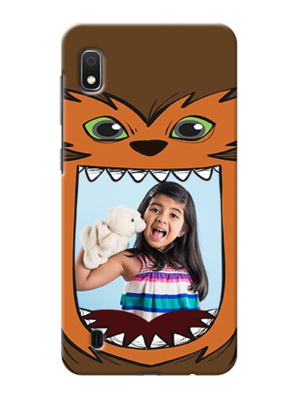 Custom Galaxy A10 Phone Covers: Owl Monster Back Case Design