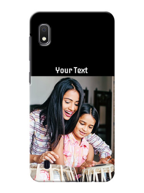 Custom Galaxy A10 Photo with Name on Phone Case