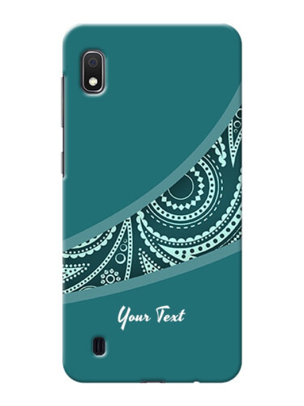Custom Galaxy A10 Custom Phone Covers: semi visible floral Design